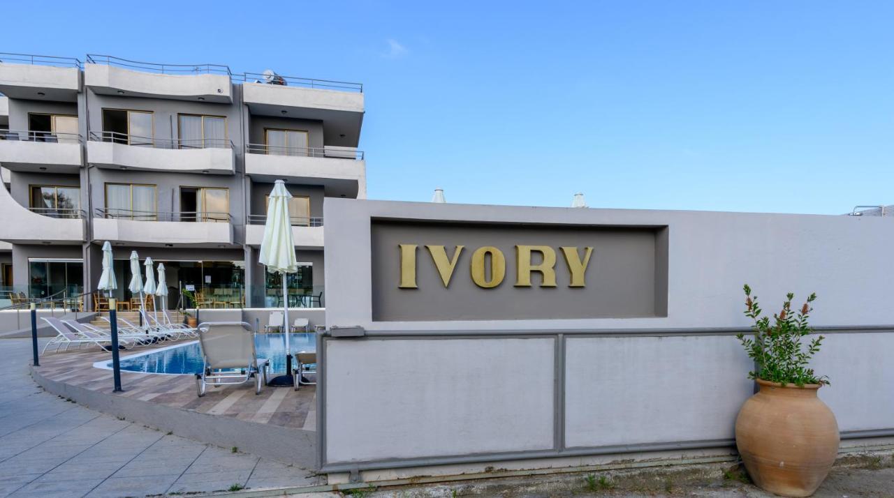 Ivory Hotel Theológos Exterior foto